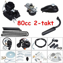 Load image into Gallery viewer, 80cc 2 Bicycle Motorcycle Stroke Gas Engine Kit For DIY Electric Bicycle Mountain Bike Complete Engine Set Bike Gas Motor Kit